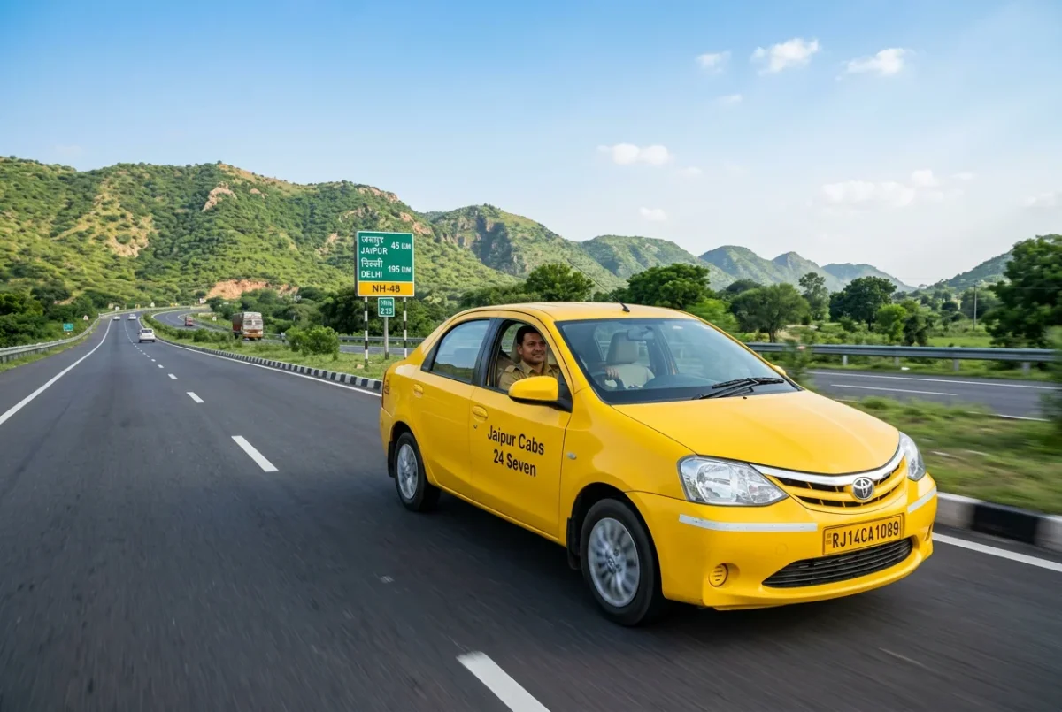 One Way Taxi from Jaipur